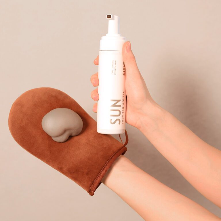 glynt 1815 sun body tan mousse anwendung 01